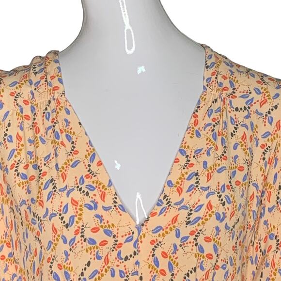 Free People Meet Virginia Romper V-Neck Size 2 Pockets Floral Print - Picture 10 of 15